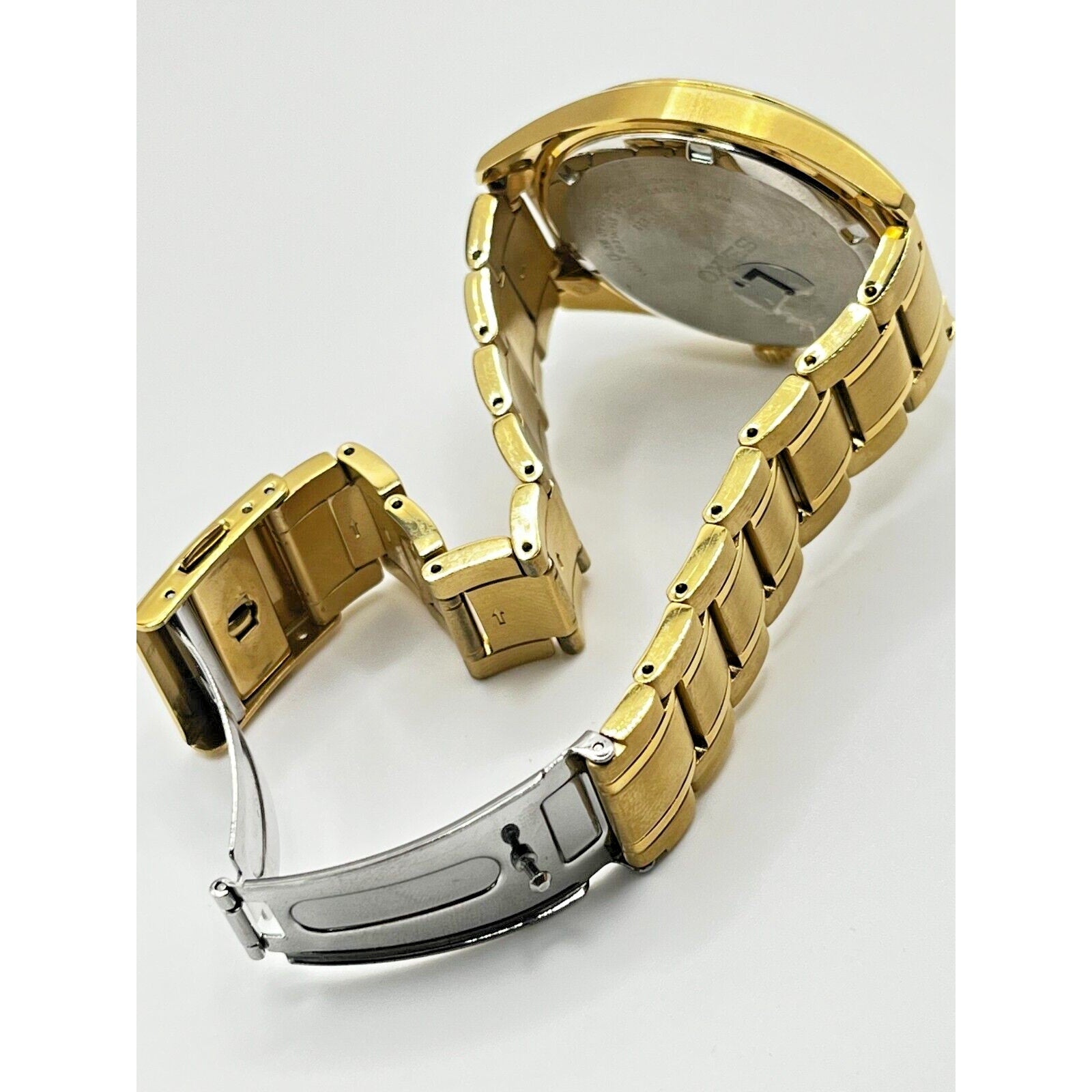 Seiko 6N52-00A0 SUR307 Gold Quartz Watch Authentic New W LUMINOX Gift Box