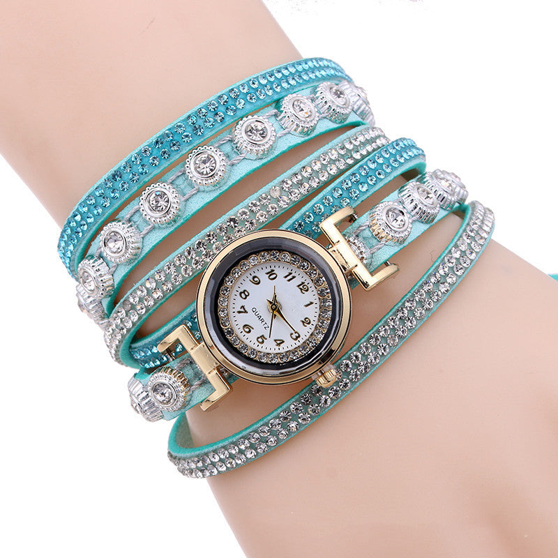 Circle bracelet watch