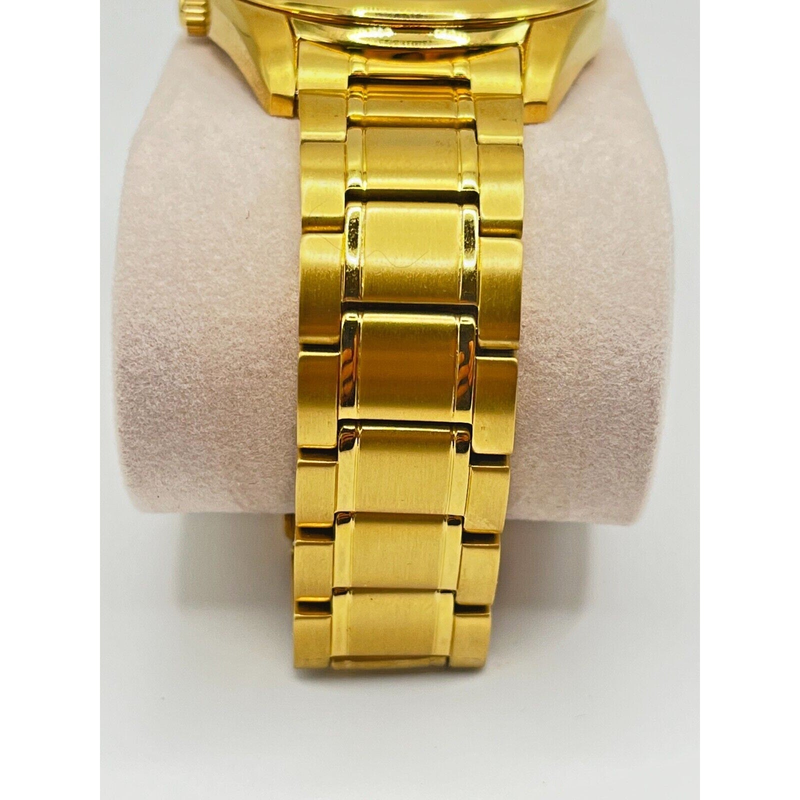 Seiko 6N52-00A0 SUR307 Gold Quartz Watch Authentic New W LUMINOX Gift Box