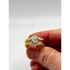 Women Wedding Ring Guard Enhancers Rings 925 Sterling Silver