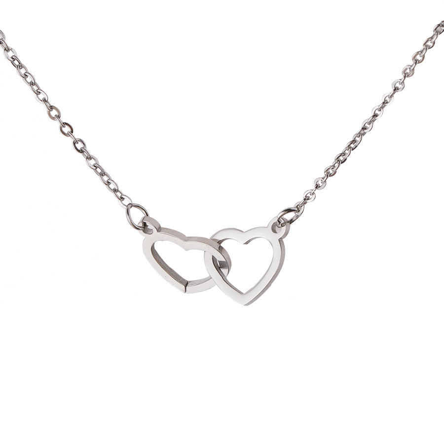 EmyLove™ | Stainless Steel Double Love Necklace Box Set