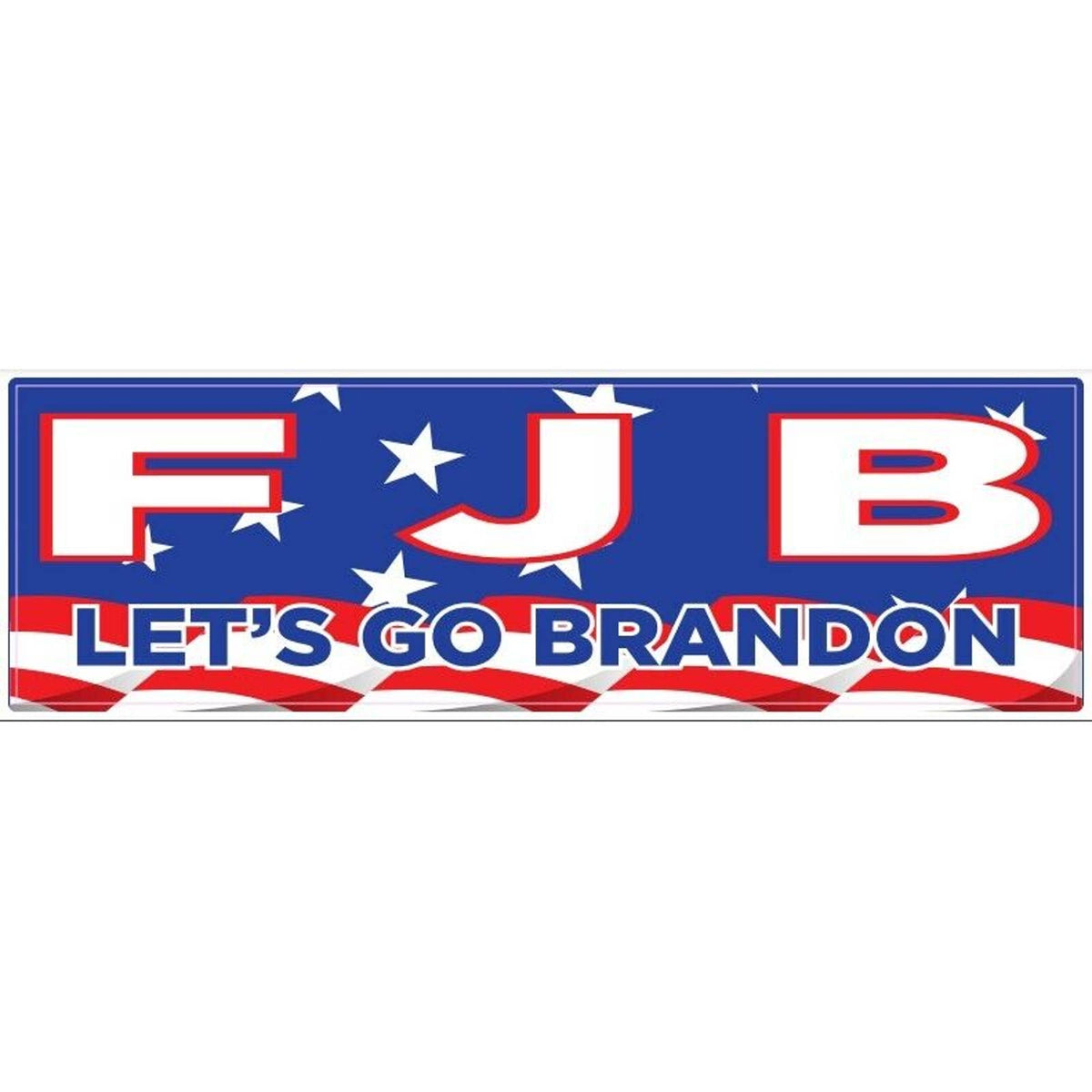 FJB USA Let's Go Brandon Sticker - Car Truck Bumper Vinyl Decal Fck Biden 8"