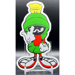 MARVIN THE MARTIAN FLIP OFF DECAL USA STICKER CAR TRUCK WINDOW LAPTOP WALL 4"