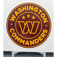 Washington Commanders NFL Football Color Sports Decal Sticker 5"